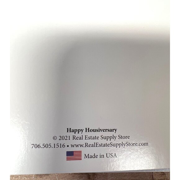 Happy Housiversary 23 Greeting Card With Envelope Realtors - Picture 4 of 4